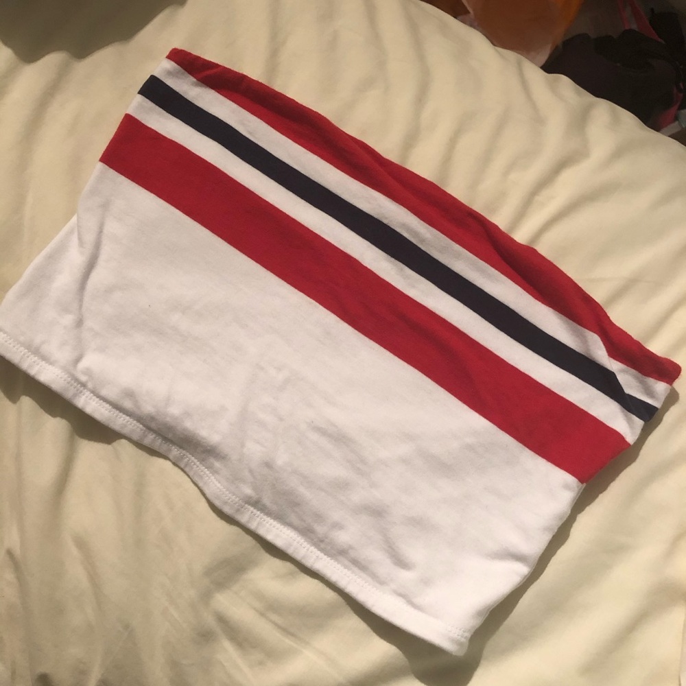 Red white and blue tube top!